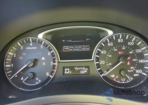 2013 Nissan Altima 2.5 Sv z USA, uszkodzony, nr VIN 1N4AL3AP5DC106091